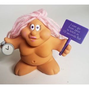 Russ Berrie #14436 The Naked Truth Doll Zero To Bitch In 10 Seconds Flat Menopau